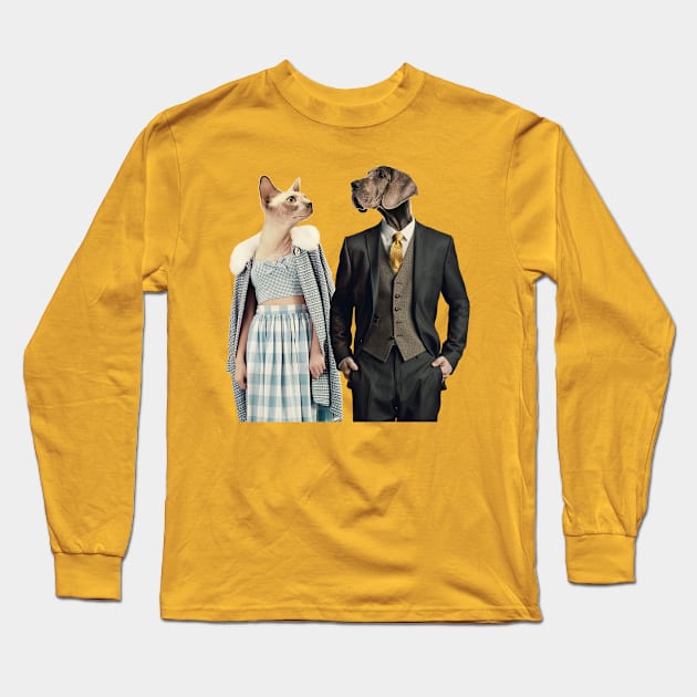 Couple Long Sleeve T-Shirt by RosaPicnic